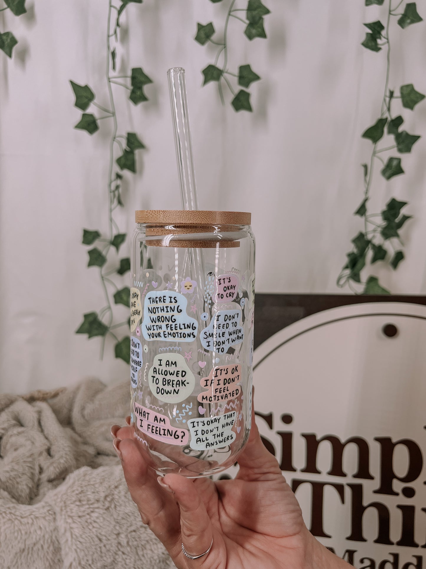 My Mental Breakdown Cup Glass Cup