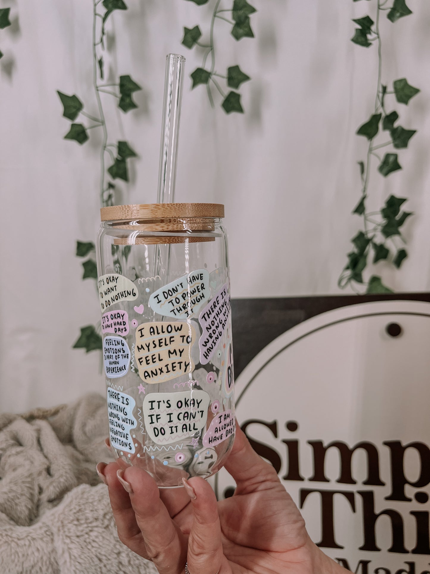 My Mental Breakdown Cup Glass Cup