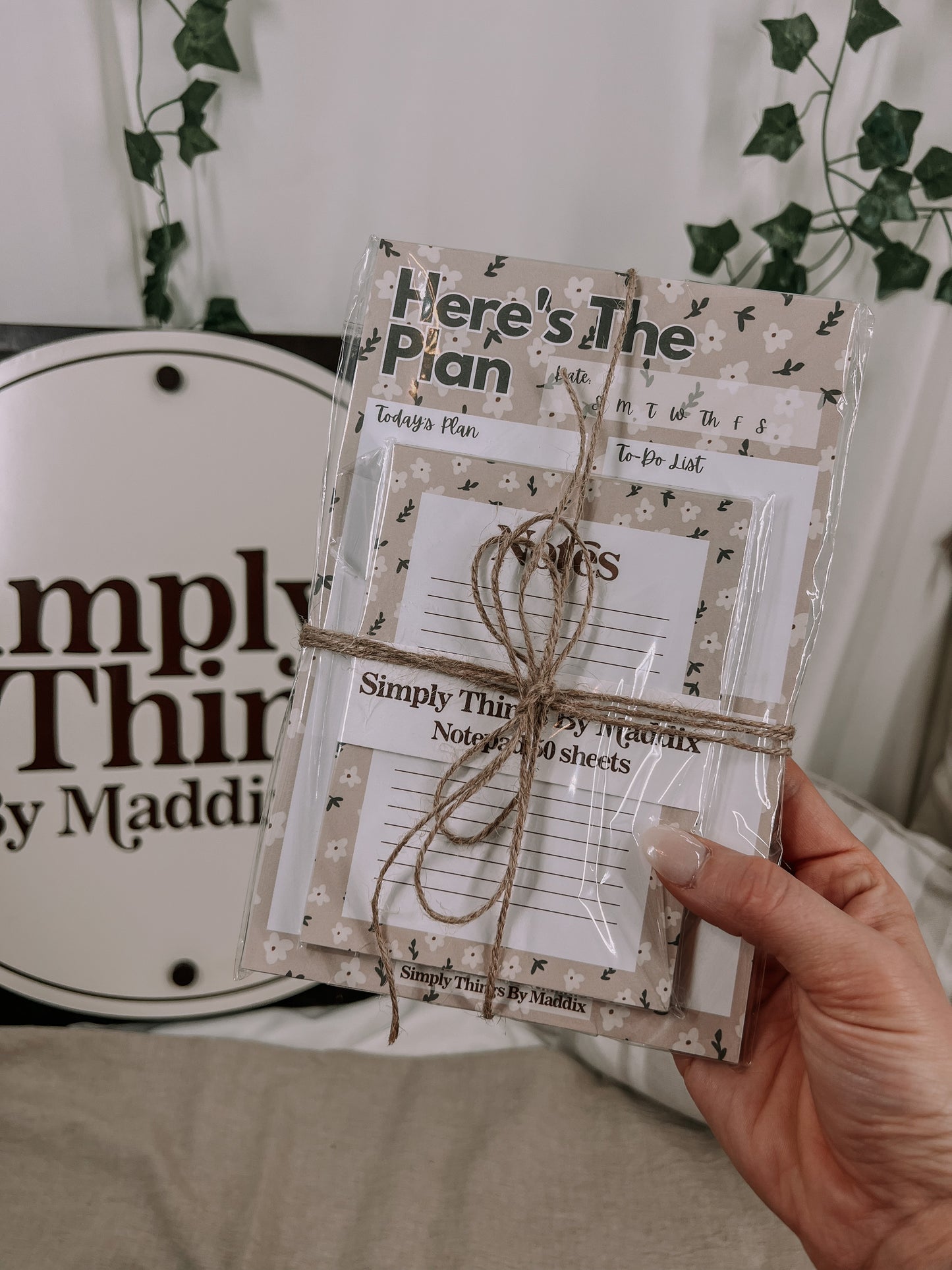 Floral Notepad Bundle