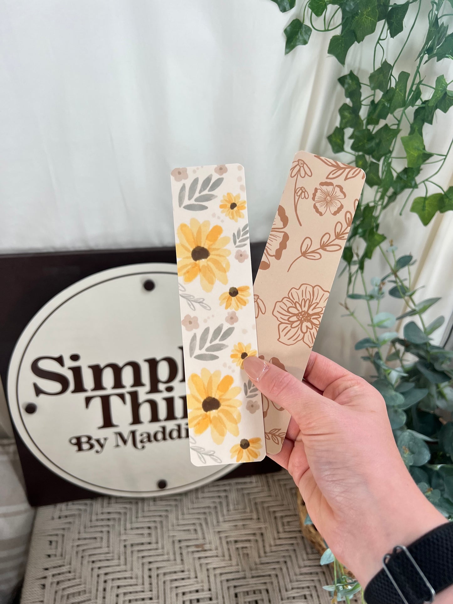 Floral Bookmarks