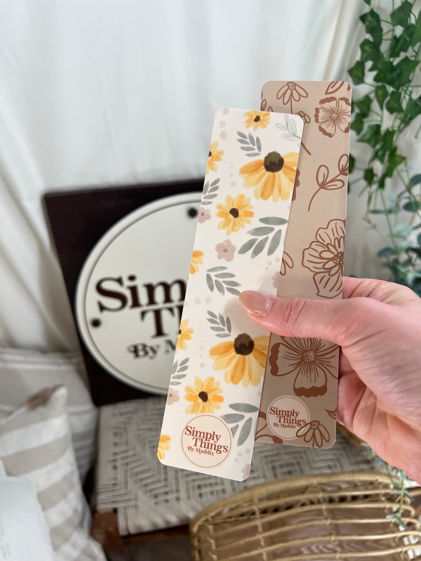 Floral Bookmarks