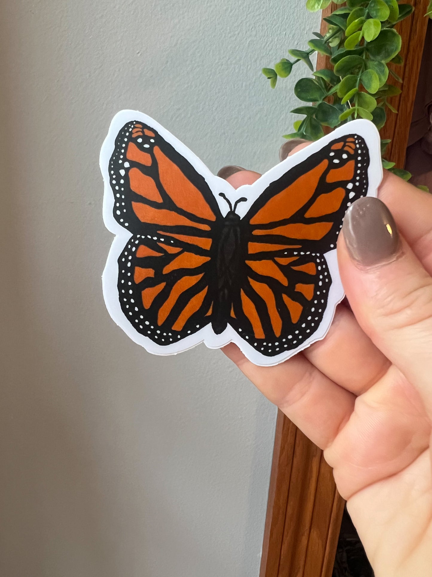 Monarch Sticker