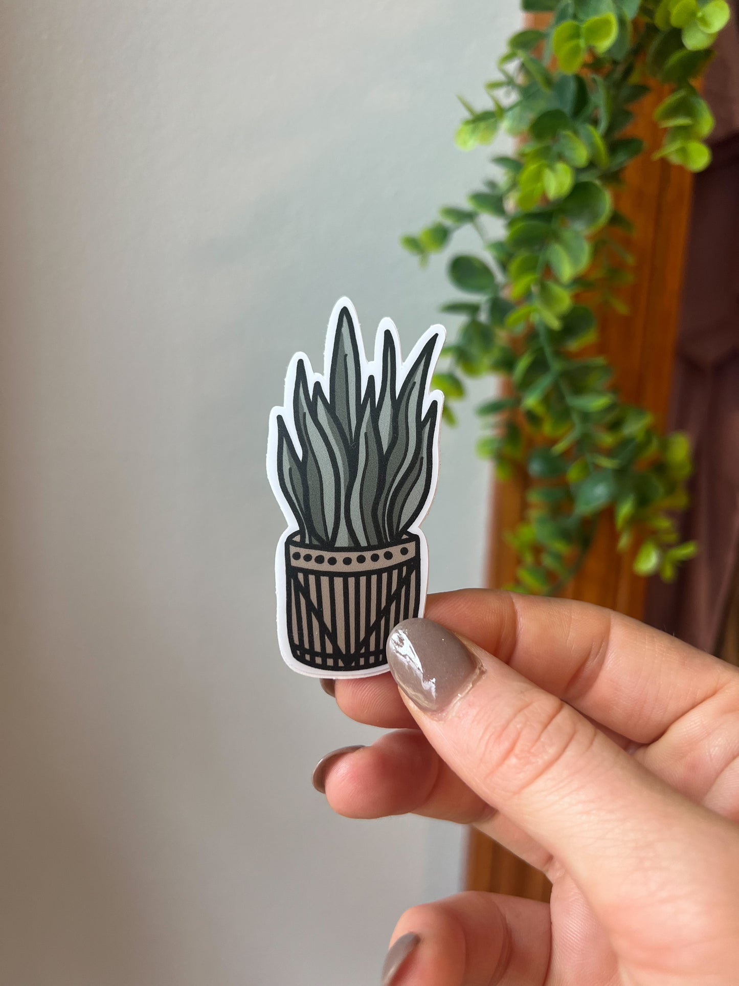 Snake Plant Sticker