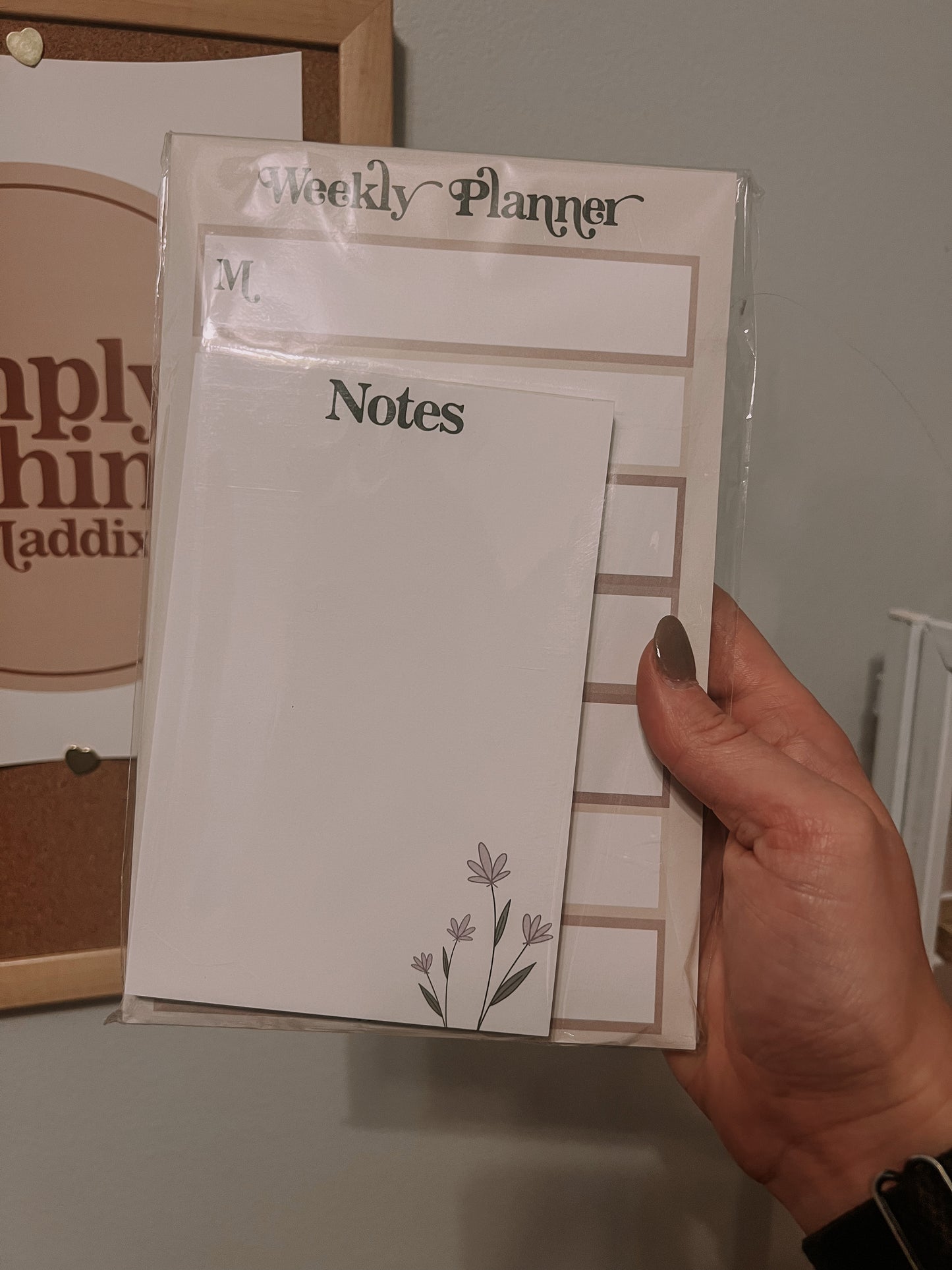 Weekly Planner Notepad Bundle