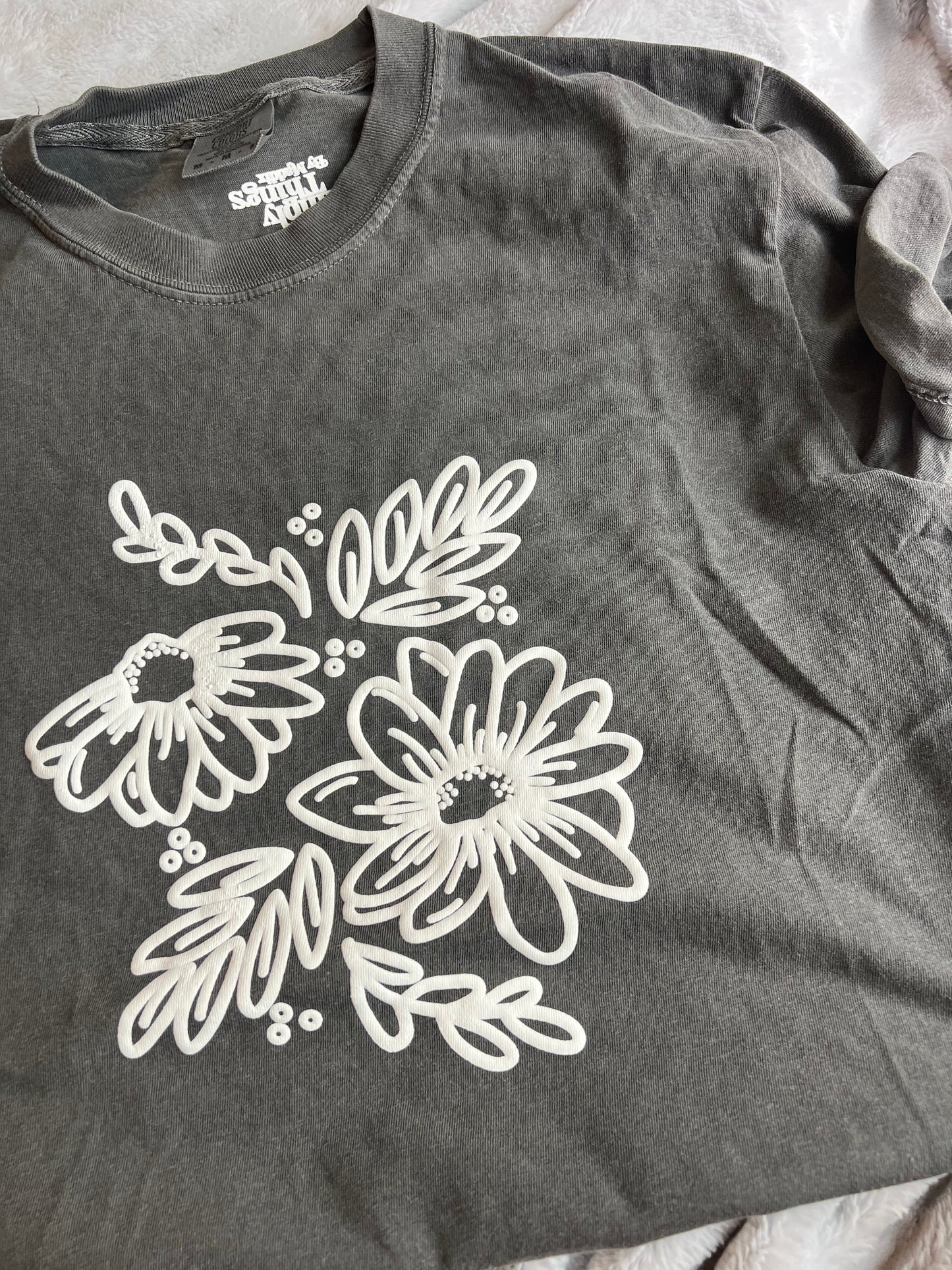 Floral n Green Tee, Oopsie