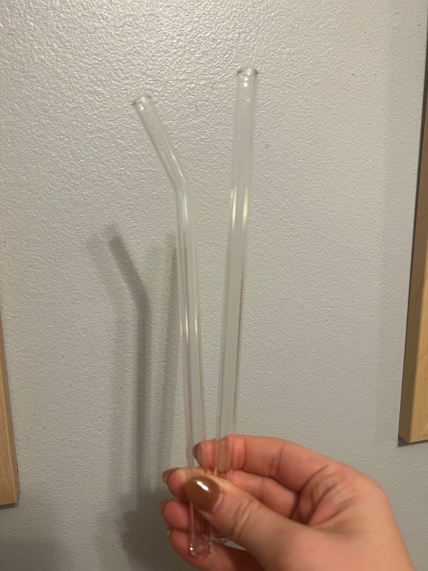 Oopsie Sale! Glass Straw and imperfect Lid Duo