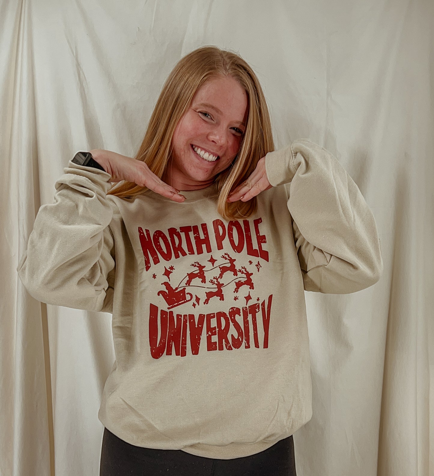 North Pole University Crewneck
