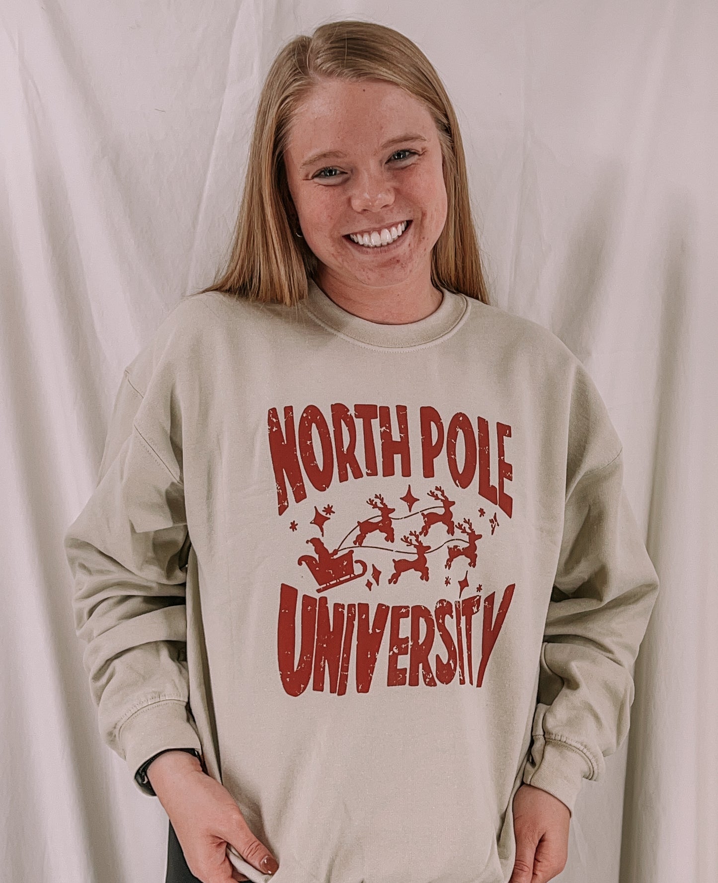North Pole University Crewneck