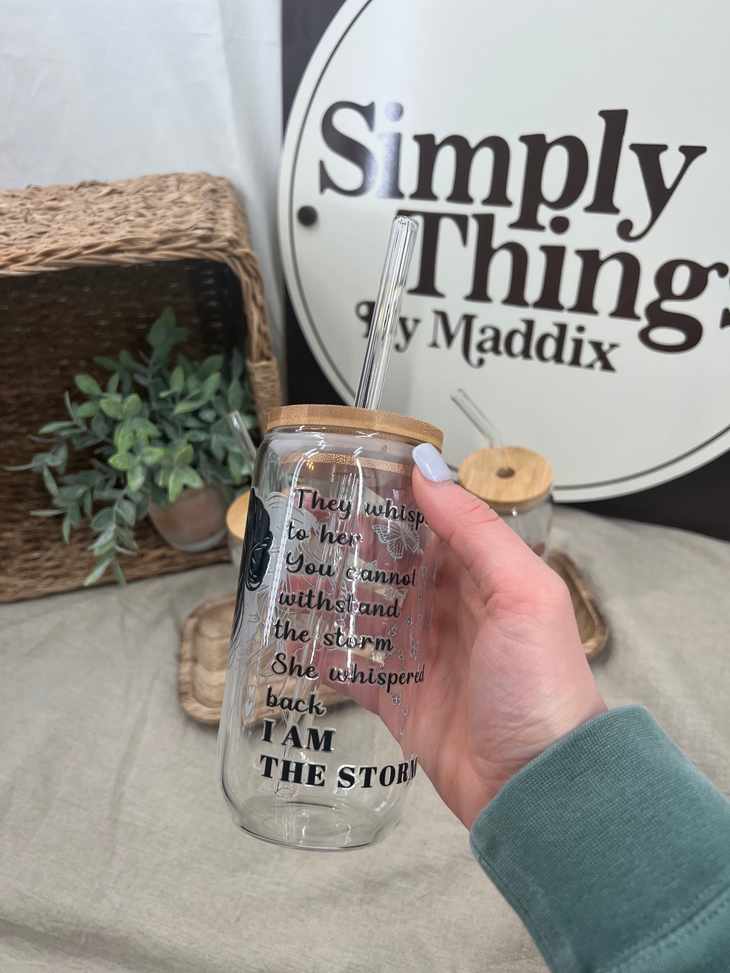 I am the Storm Glass Cup