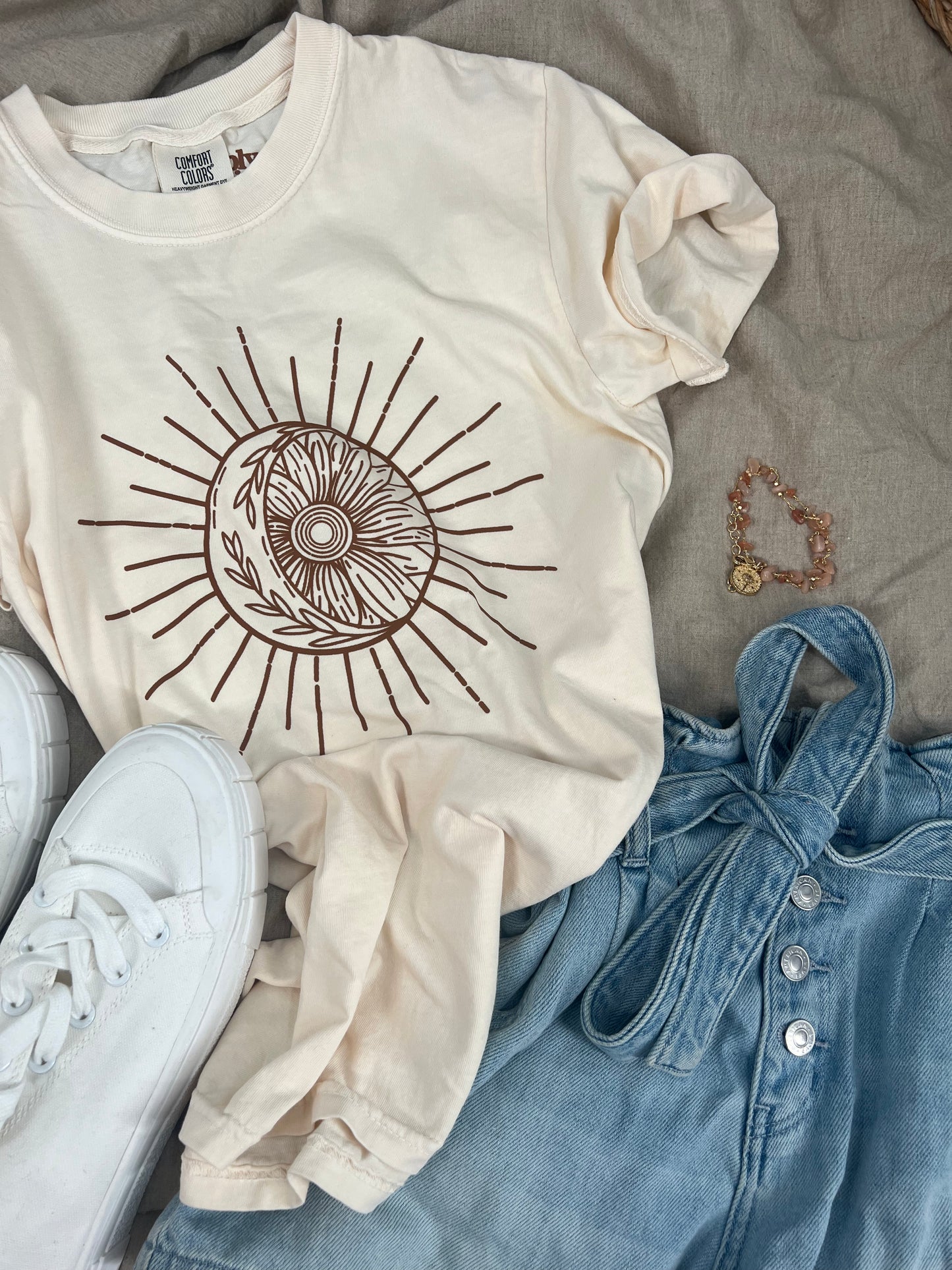 Floral Midnight Sun Tee
