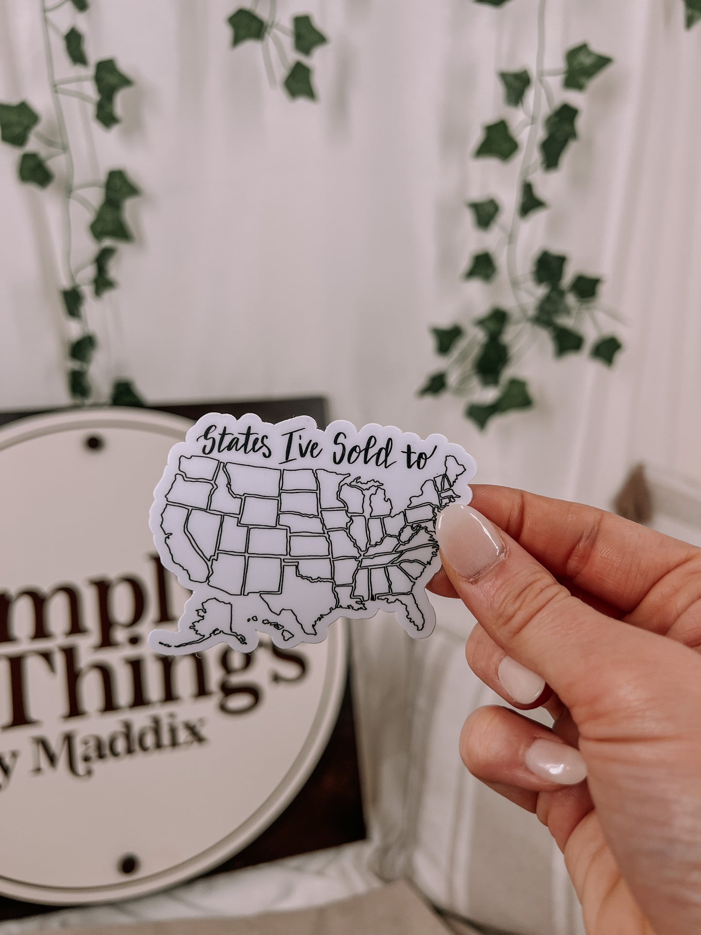 States SOLD to Sticker