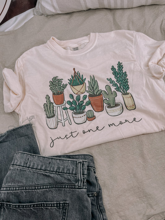 Just One More Plant Short Sleeve Shirt