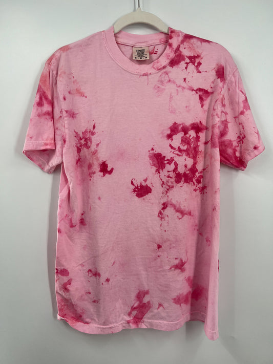Pink Hand-Dyed Tee