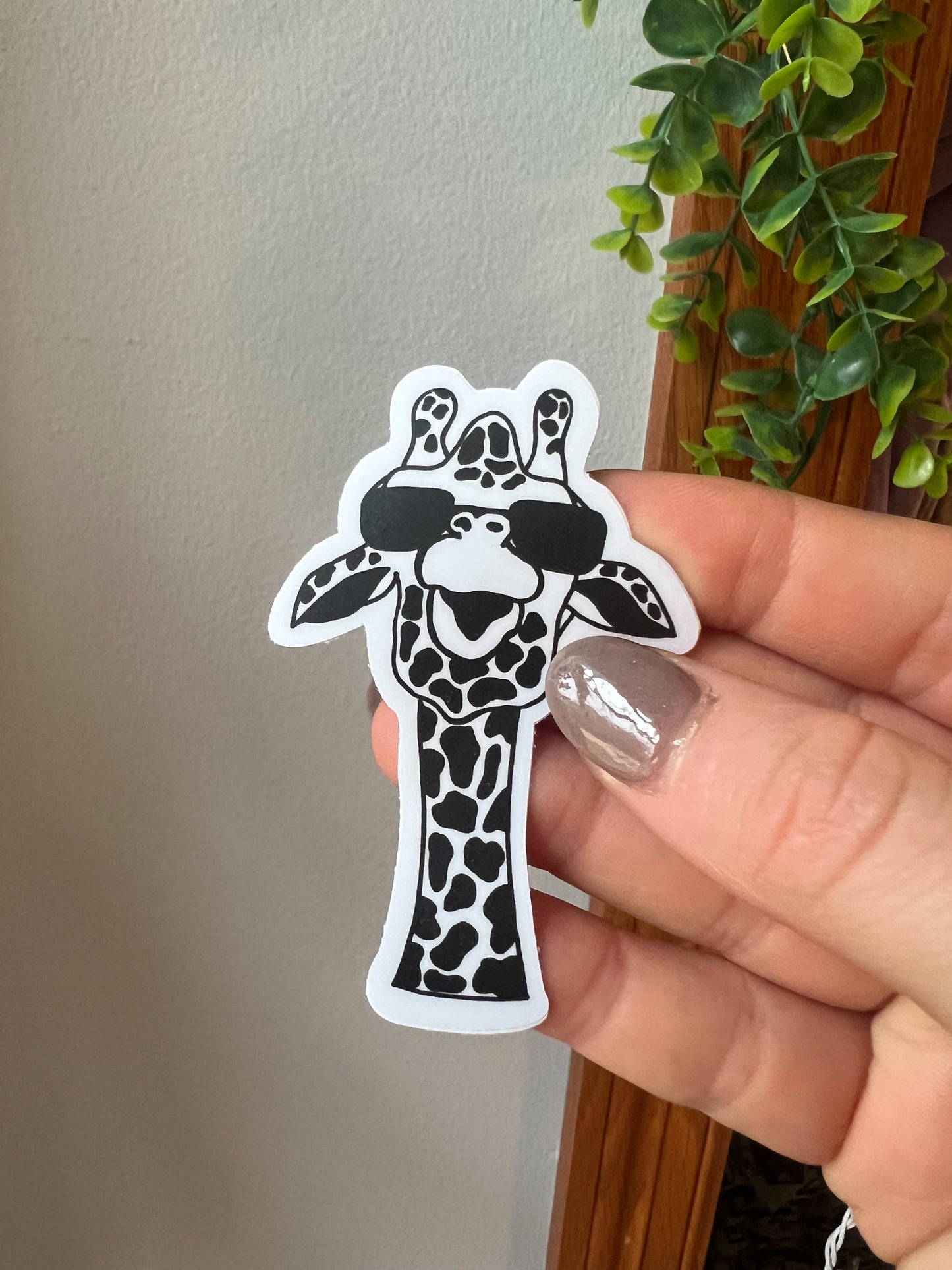 Cool Giraffe Sticker