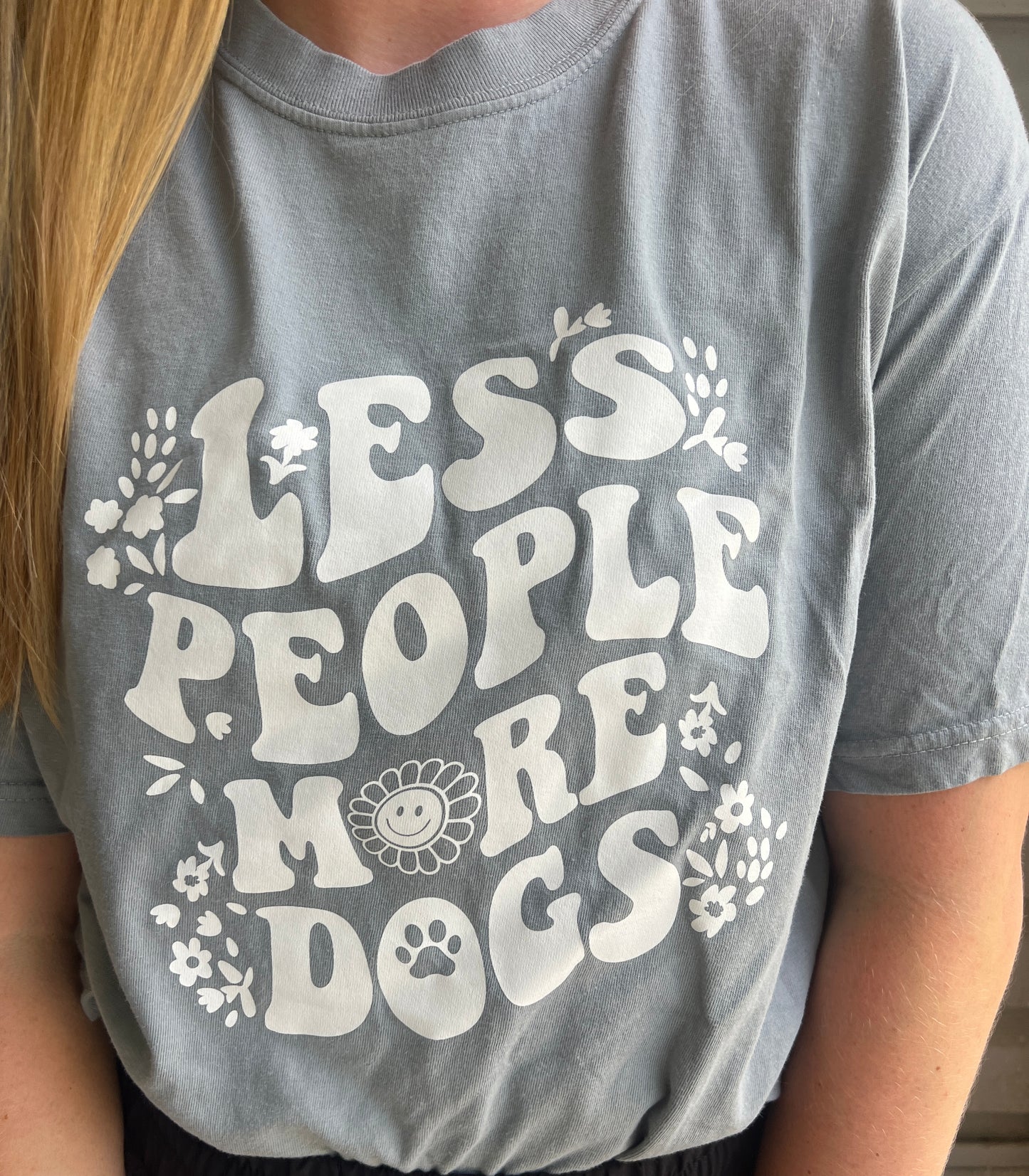 Less People More Dogs Tee