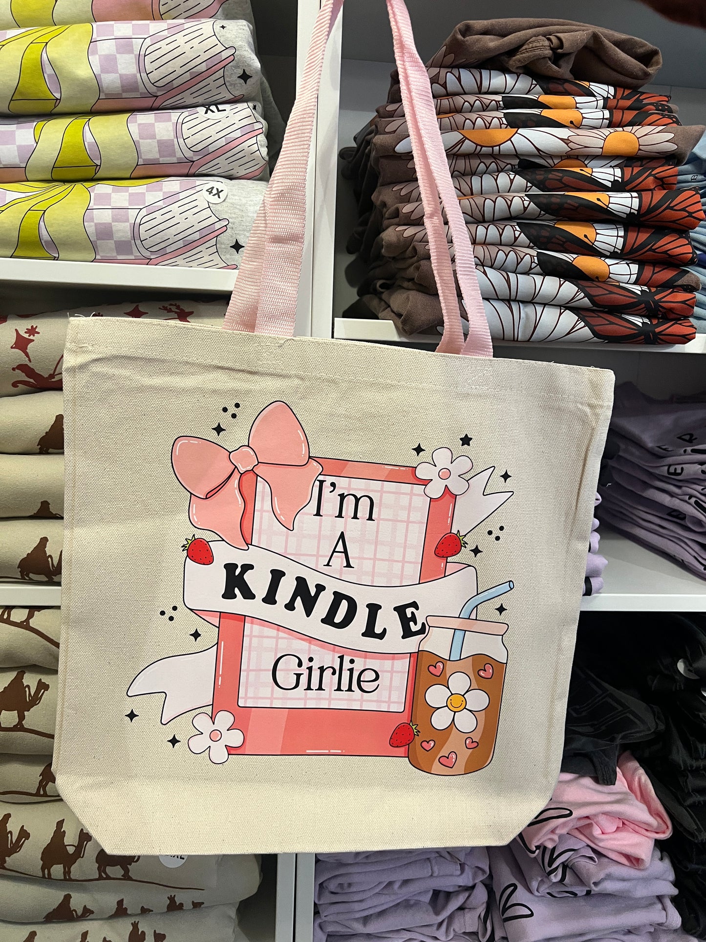 Kindle Girlie Tote Bag