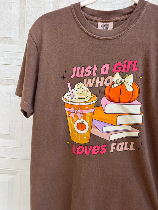 Just A Fall Girl Tee