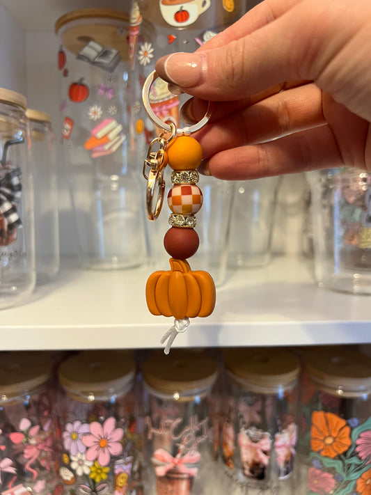 Pumpkin Keychain