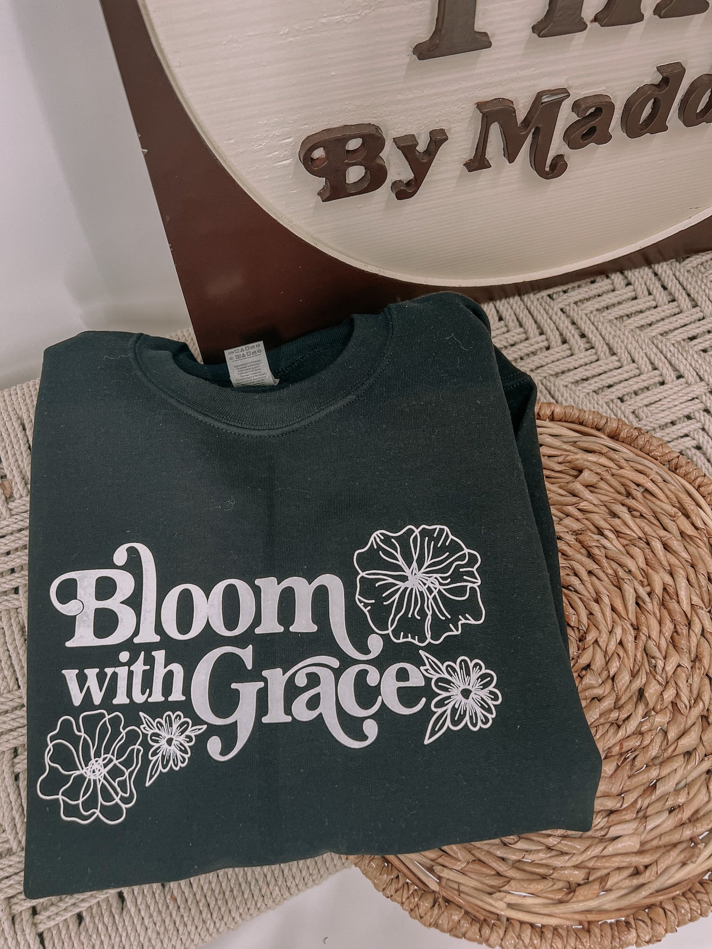 Bloom With Grace Crewneck