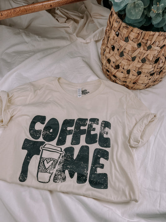 Coffee Time Mystery Color Shirt