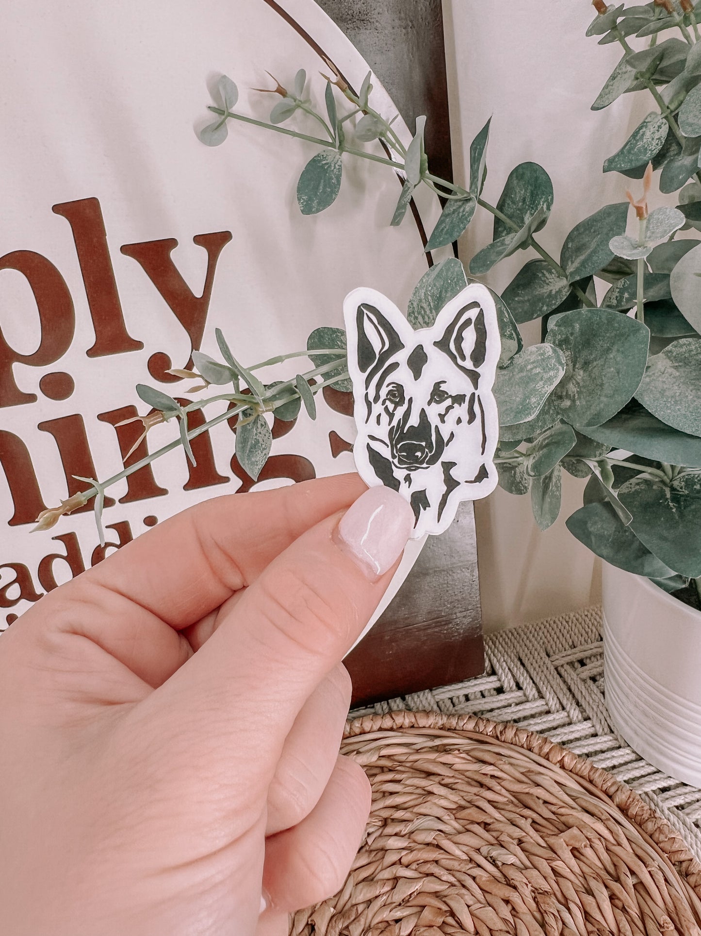 German Shepard Sticker