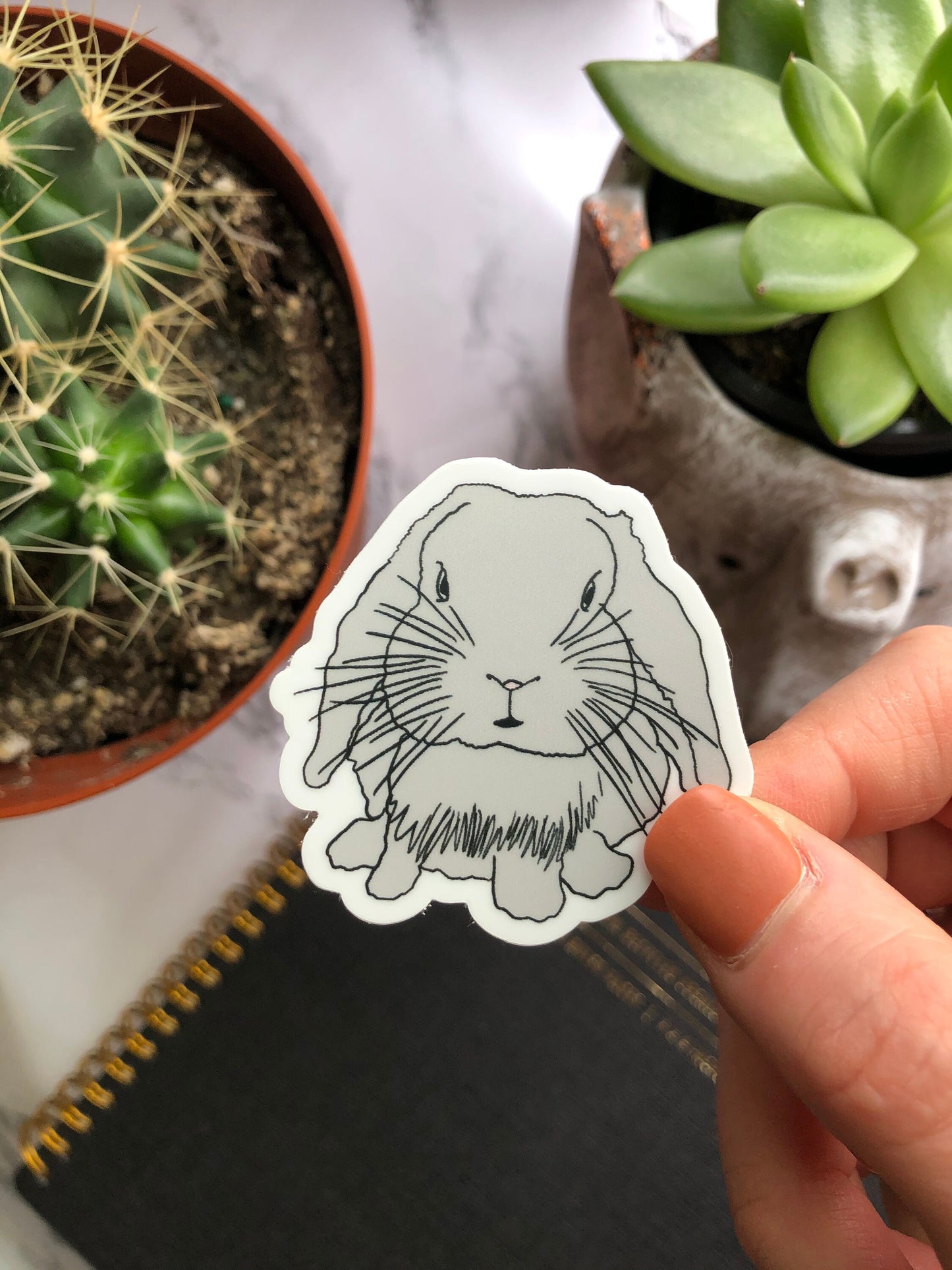 Bunny Sticker